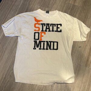 Adapt Clothing State of Mind T Shirt White XL Streetwear